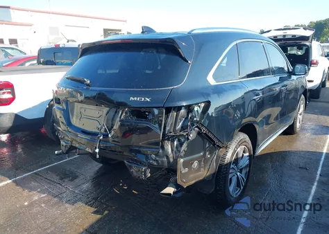2017 Acura Mdx z USA, uszkodzony, nr VIN 5FRYD3H32HB007762